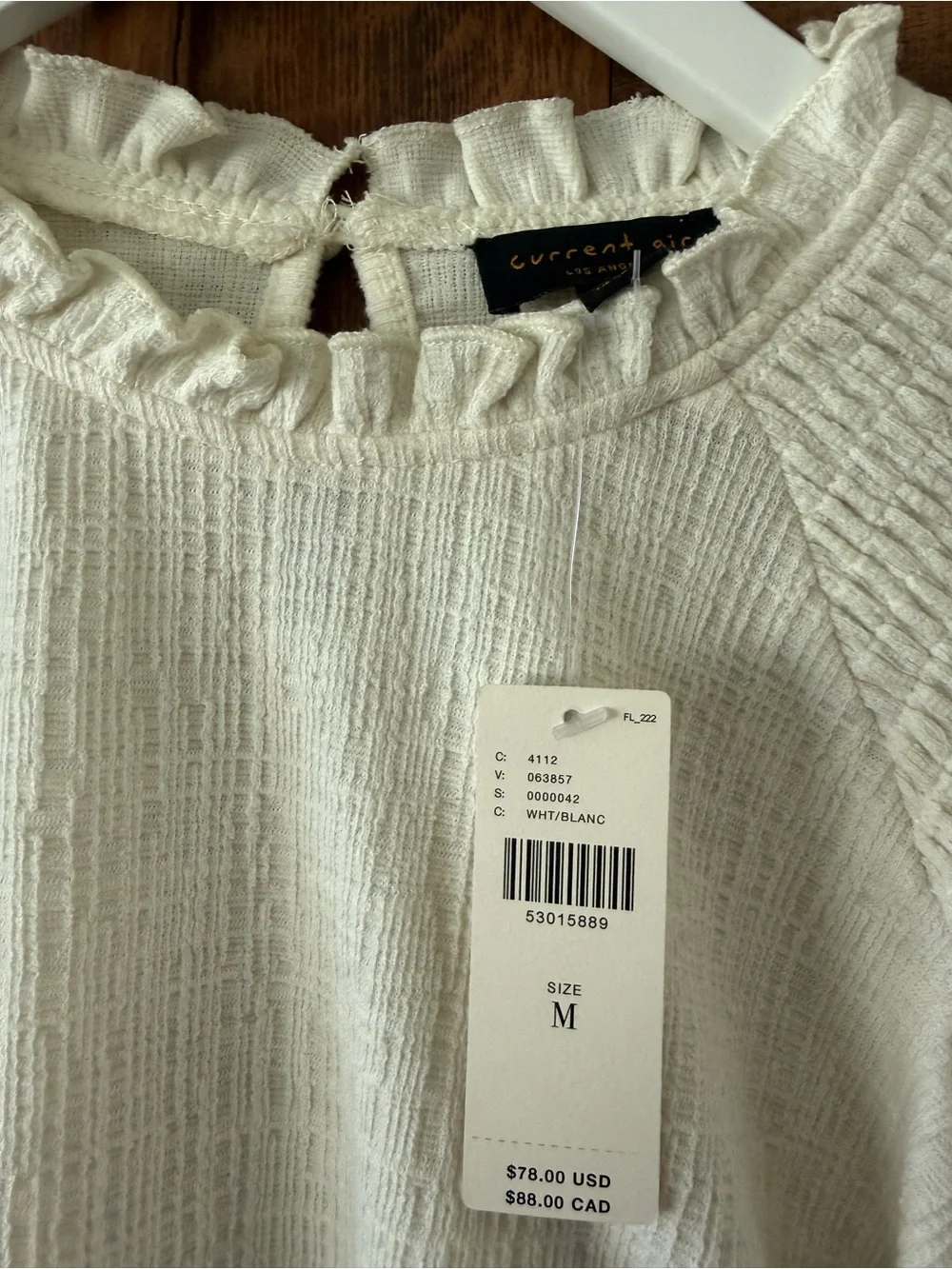 Anthropologie textured off